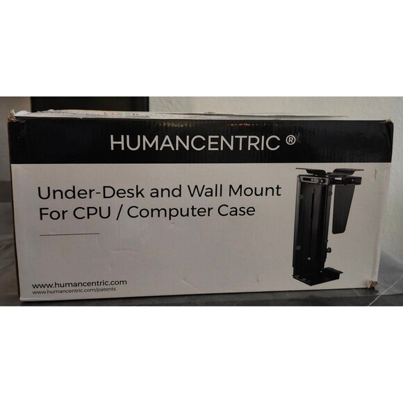 Metal Under Desk and Wall Mount for CPU/Computer - Picture 2 of 3